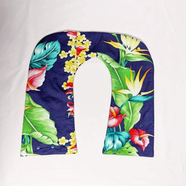 Adult Tropical Print Scarf Bib - One size fits most - Made in Australia - Image 4