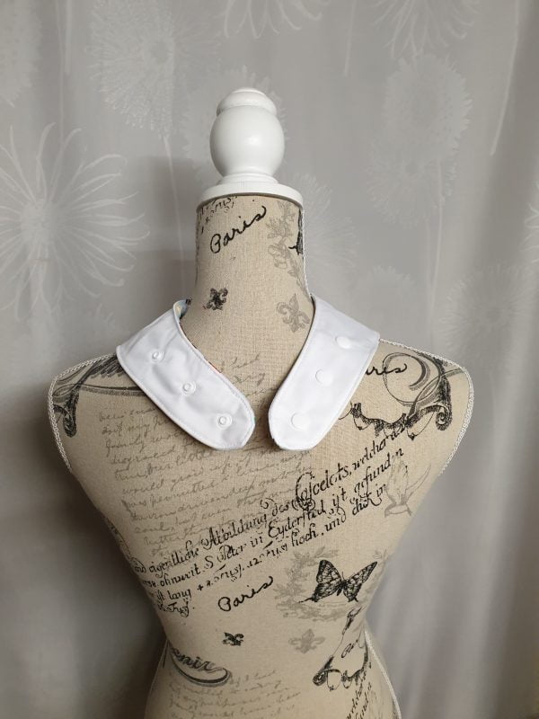 Lightweight Red and Green Bunting Print Child Size Bandana Bib Made in Australia - Image 3