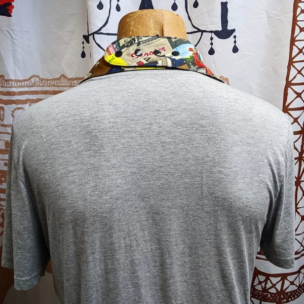 Vintage Scooter Print Adult Size Special Needs Bandana Bib Made in Australia - Image 3